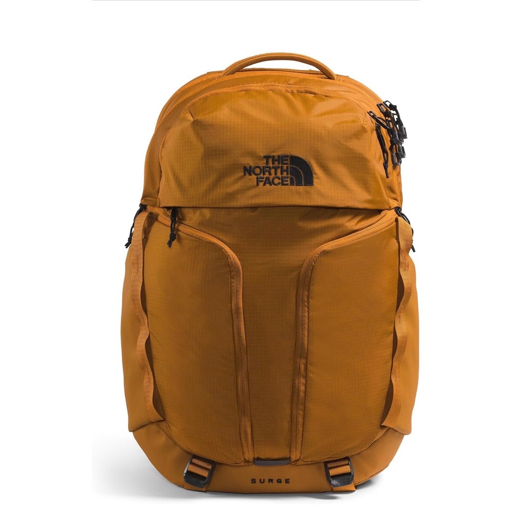 The North Face Surge Commuter Hiking Laptop Backpack Timber Tan